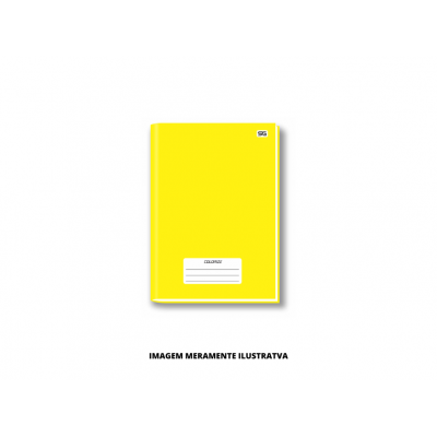 CADERNO - SIDGRAPH - BROCHURA 1/4 AMARELO 96F